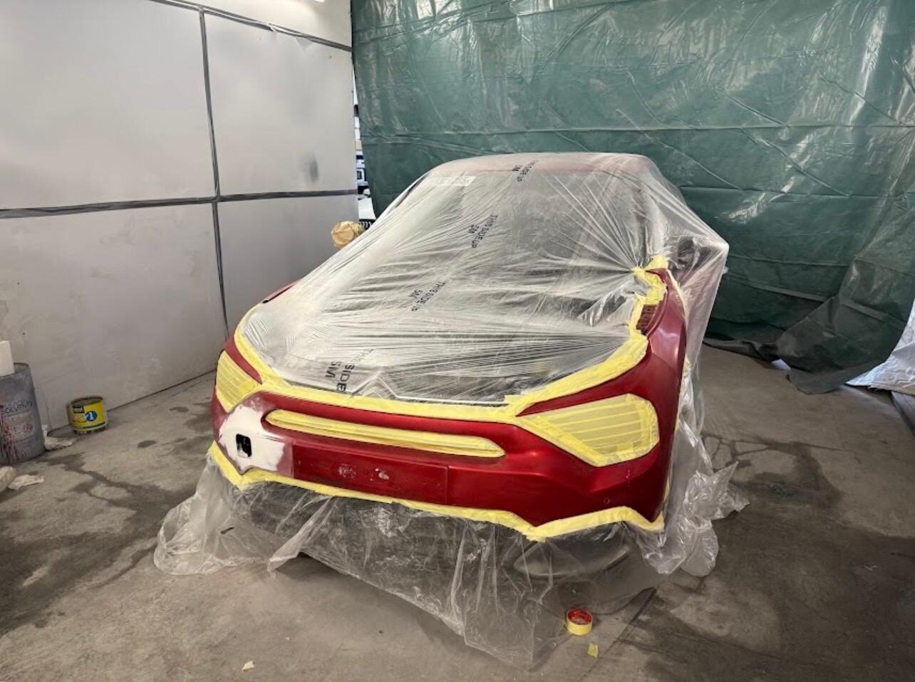Professional vehicle bodywork repair